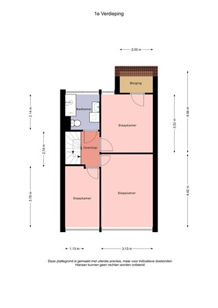 Floorplan - Oude Vlie 98, 8303 XD Emmeloord